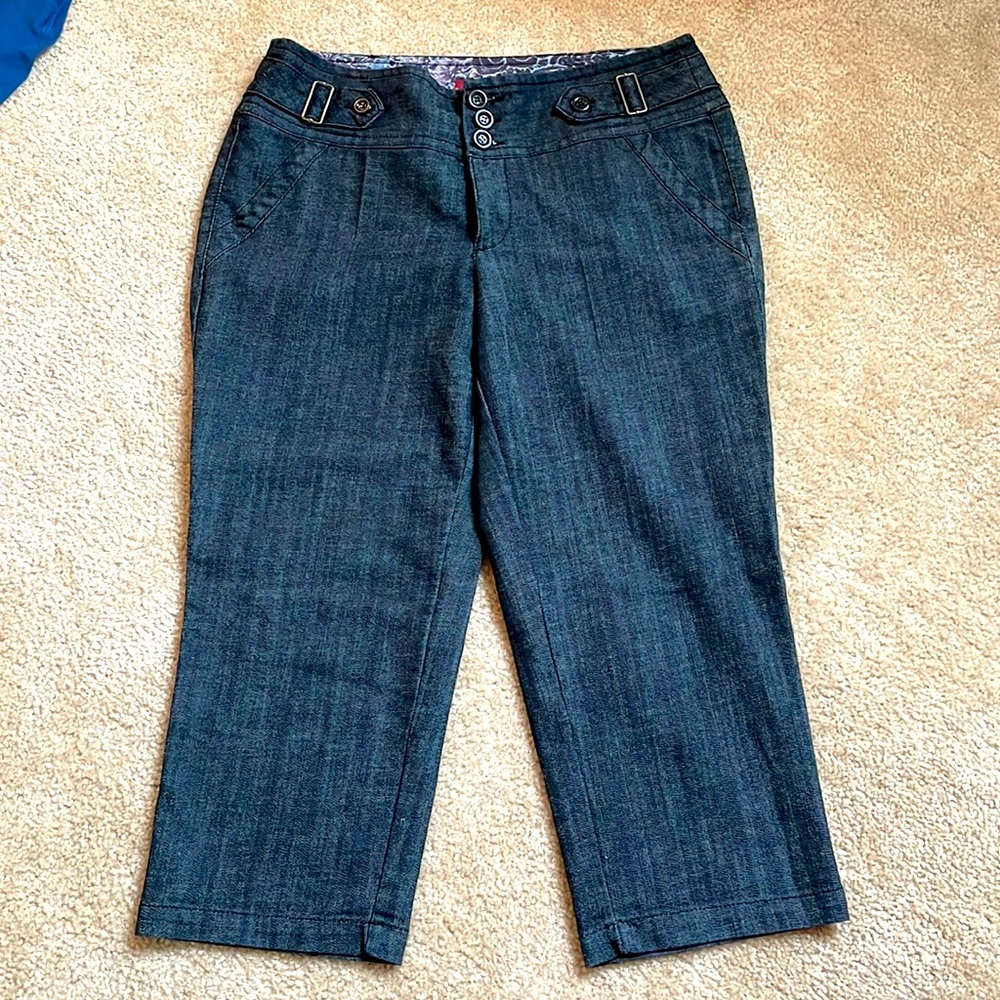 Denim Capris